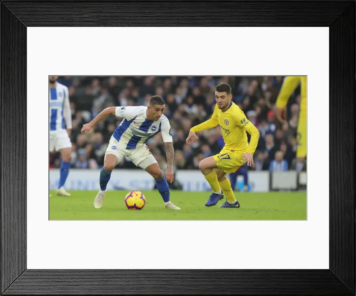 Framed Print : Premier League Showdown: Brighton & Hove Albion vs. Chelsea (16DEC18) - American Express Community Stadium Framed Print : Premier League Showdown: Brighton & Hove Albion vs. Chelsea (16DEC18) - American Express Community Stadium