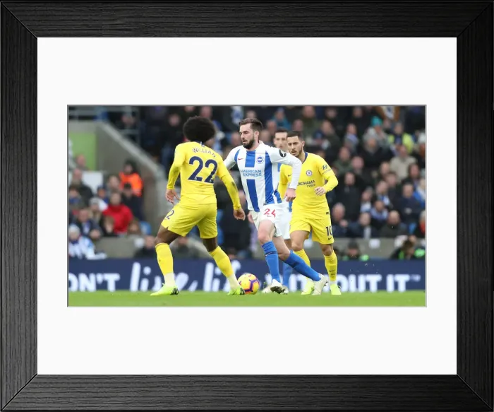 Framed Print : Premier League Showdown: Brighton & Hove Albion vs. Chelsea (16DEC18) - American Express Community Stadium Framed Print : Premier League Showdown: Brighton & Hove Albion vs. Chelsea (16DEC18) - American Express Community Stadium