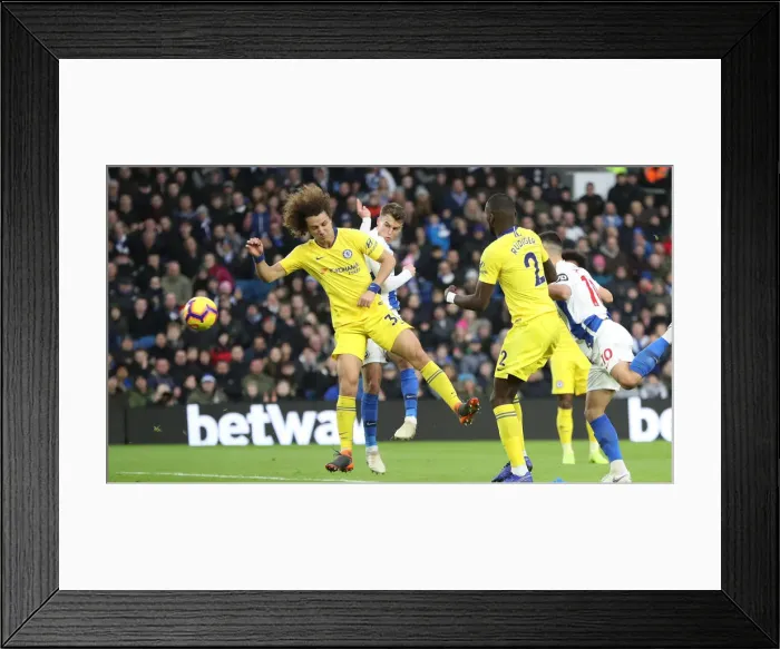 Framed Print : Premier League Showdown: Brighton & Hove Albion vs. Chelsea (16DEC18) - American Express Community Stadium Framed Print : Premier League Showdown: Brighton & Hove Albion vs. Chelsea (16DEC18) - American Express Community Stadium