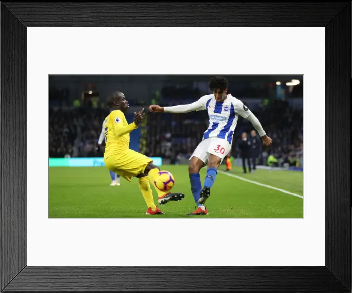 Framed Print : Premier League Showdown: Brighton & Hove Albion vs. Chelsea (16DEC18) - American Express Community Stadium Framed Print : Premier League Showdown: Brighton & Hove Albion vs. Chelsea (16DEC18) - American Express Community Stadium