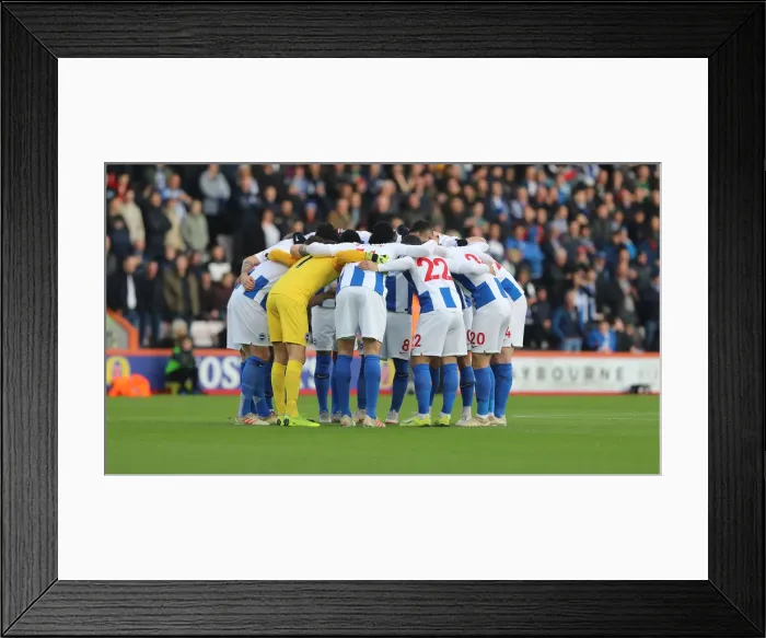 Framed Print : Decisive Moment: Brighton and Hove Albion Secure a Point Against AFC Bournemouth, Premier League, 22nd December 2018 Framed Print : Decisive Moment: Brighton and Hove Albion Secure a Point Against AFC Bournemouth, Premier League, 22nd December 2018