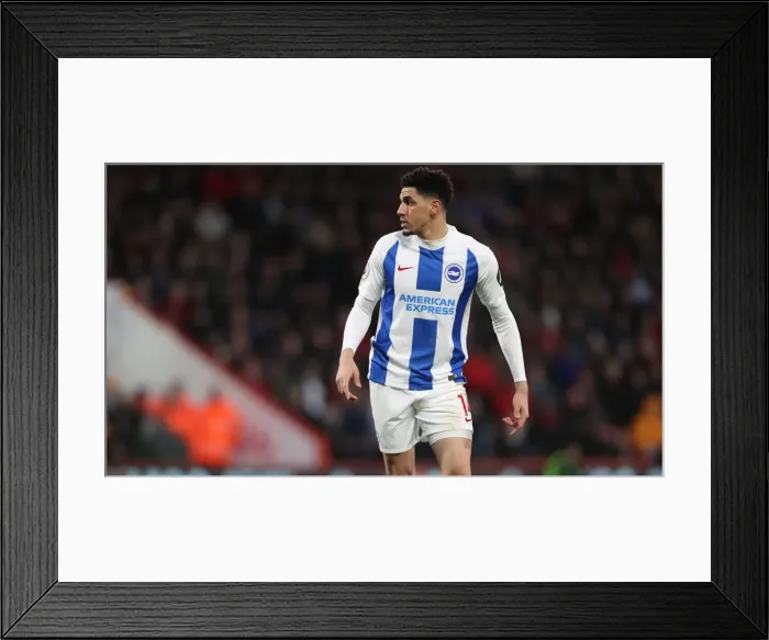 Framed Print : Decisive Moment: AFC Bournemouth vs. Brighton and Hove Albion - Premier League Showdown at Vitality Stadium (22DEC18)
