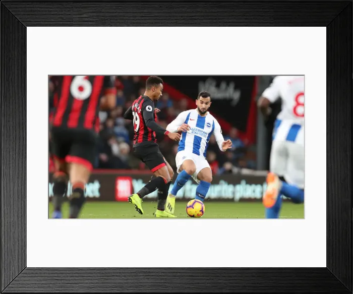 Framed Print : Intense Premier League Showdown: Brighton and Hove Albion vs AFC Bournemouth (22DEC18) Framed Print : Intense Premier League Showdown: Brighton and Hove Albion vs AFC Bournemouth (22DEC18)