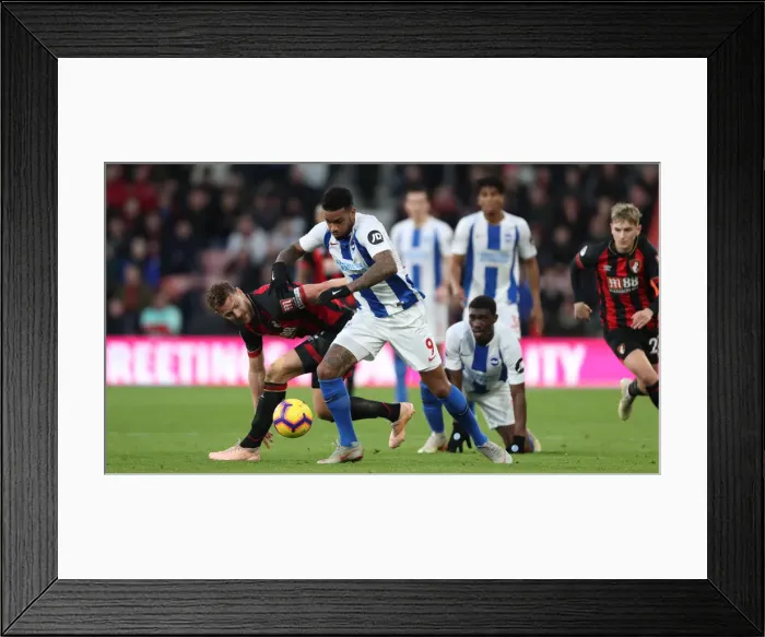 Framed Print : Decisive Moment: AFC Bournemouth vs. Brighton & Hove Albion - Premier League Showdown at Vitality Stadium (22DEC18) Framed Print : Decisive Moment: AFC Bournemouth vs. Brighton & Hove Albion - Premier League Showdown at Vitality Stadium (22DEC18)