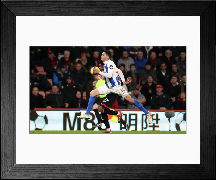Framed Print : Decisive Moment at Vitality Stadium: AFC Bournemouth vs. Brighton and Hove Albion (22DEC18) Framed Print : Decisive Moment at Vitality Stadium: AFC Bournemouth vs. Brighton and Hove Albion (22DEC18)