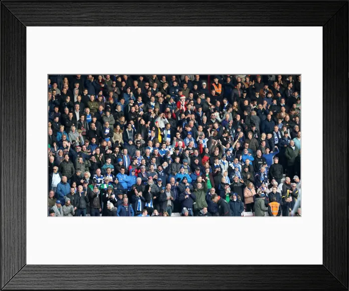 Framed Print : Decisive Moment: AFC Bournemouth vs. Brighton & Hove Albion, Premier League, 22nd December 2018