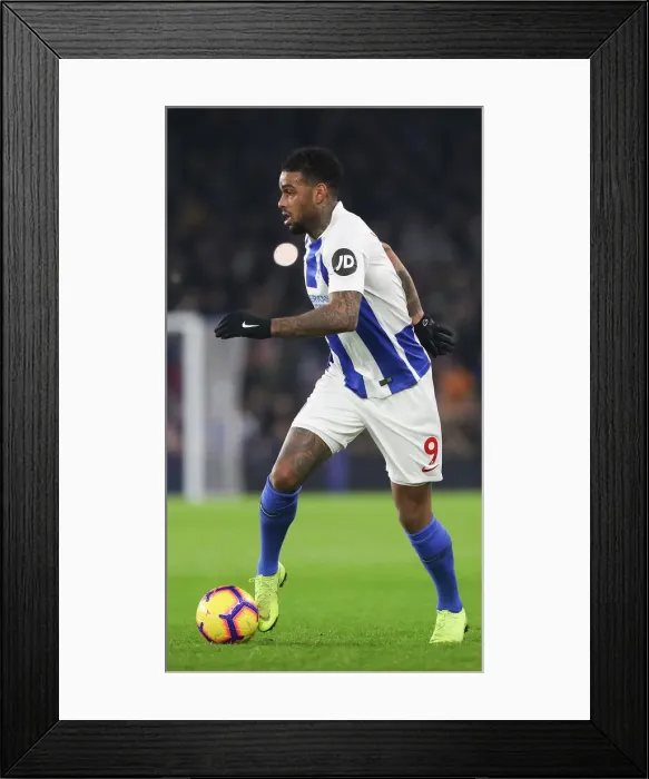 Framed Print : Brighton and Hove Albion vs. Arsenal: Premier League Battle at American Express Community Stadium (12.26.18)