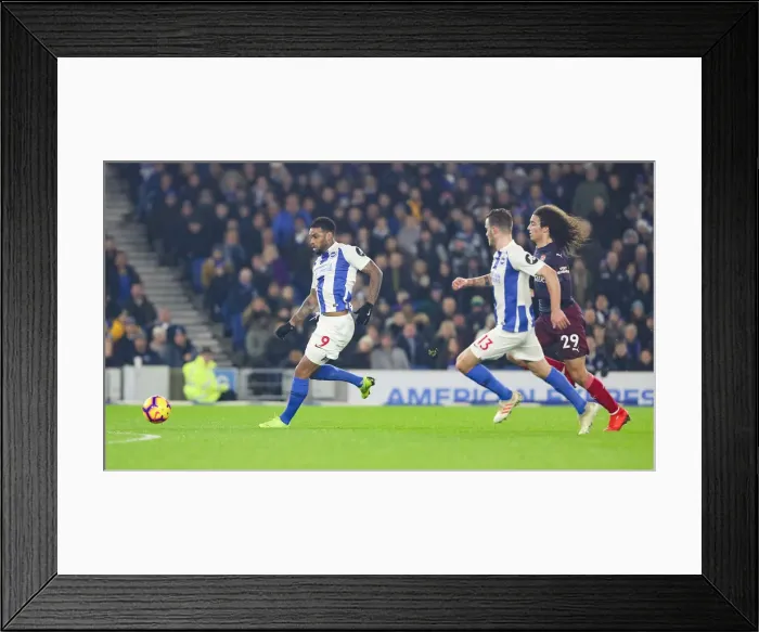 Framed Print : Premier League Showdown: Brighton & Hove Albion vs. Arsenal at American Express Community Stadium (26DEC18) Framed Print : Premier League Showdown: Brighton & Hove Albion vs. Arsenal at American Express Community Stadium (26DEC18)