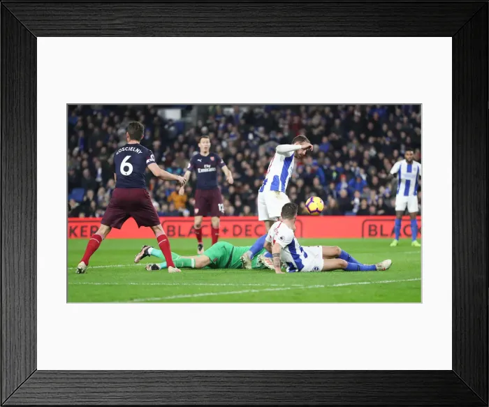 Framed Print : Brighton and Hove Albion vs Arsenal: Premier League Battle at American Express Community Stadium (12.26.18) Framed Print : Brighton and Hove Albion vs Arsenal: Premier League Battle at American Express Community Stadium (12.26.18)