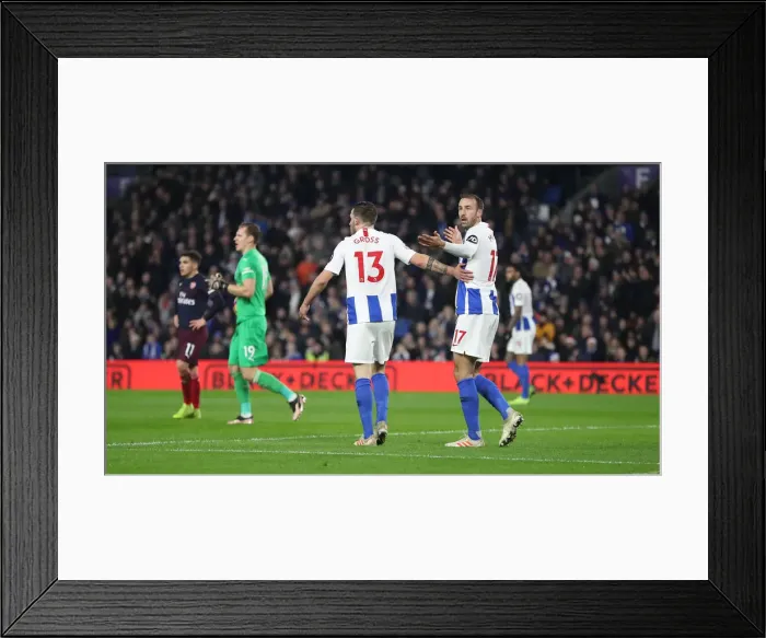 Framed Print : Brighton and Hove Albion vs. Arsenal: Premier League Battle at American Express Community Stadium (12.26.18) Framed Print : Brighton and Hove Albion vs. Arsenal: Premier League Battle at American Express Community Stadium (12.26.18)