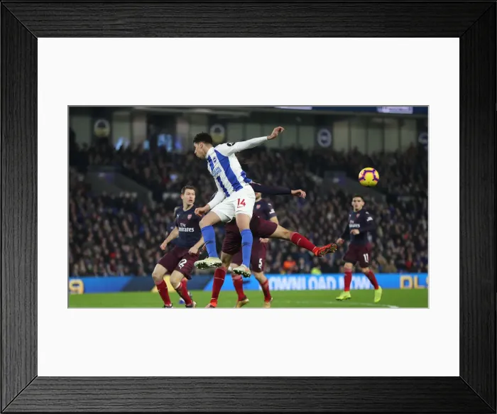Framed Print : Brighton and Hove Albion vs. Arsenal: Premier League Battle at American Express Community Stadium (26DEC18) Framed Print : Brighton and Hove Albion vs. Arsenal: Premier League Battle at American Express Community Stadium (26DEC18)