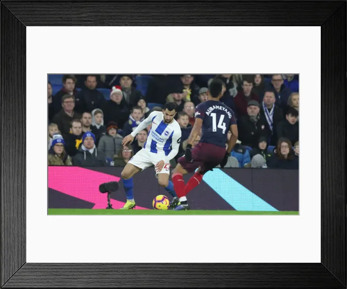 Framed Print : Brighton and Hove Albion vs. Arsenal: Premier League Battle at American Express Community Stadium (12.26.18) Framed Print : Brighton and Hove Albion vs. Arsenal: Premier League Battle at American Express Community Stadium (12.26.18)