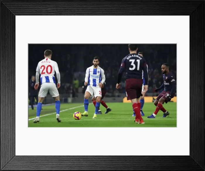 Framed Print : Brighton and Hove Albion vs. Arsenal: Premier League Battle at American Express Community Stadium (12.26.18) Framed Print : Brighton and Hove Albion vs. Arsenal: Premier League Battle at American Express Community Stadium (12.26.18)