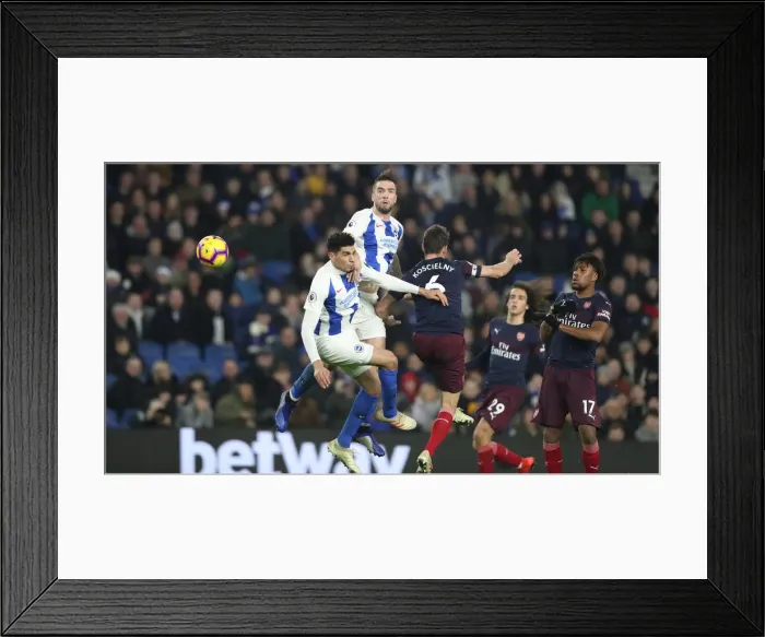 Framed Print : Brighton and Hove Albion vs Arsenal: Premier League Battle at American Express Community Stadium (26DEC18) Framed Print : Brighton and Hove Albion vs Arsenal: Premier League Battle at American Express Community Stadium (26DEC18)