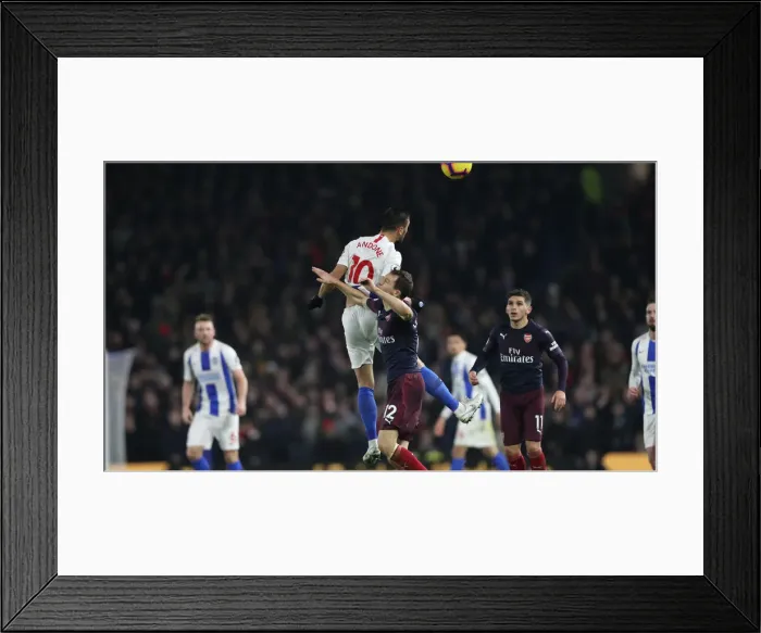 Framed Print : Premier League Showdown: Brighton & Hove Albion vs. Arsenal (26DEC18) - American Express Community Stadium Framed Print : Premier League Showdown: Brighton & Hove Albion vs. Arsenal (26DEC18) - American Express Community Stadium