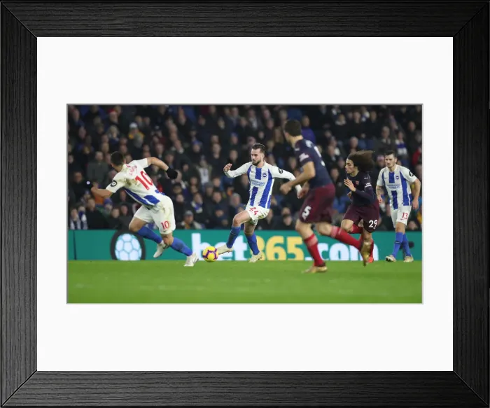 Framed Print : Premier League Showdown: Brighton & Hove Albion vs. Arsenal at American Express Community Stadium (26DEC18) Framed Print : Premier League Showdown: Brighton & Hove Albion vs. Arsenal at American Express Community Stadium (26DEC18)