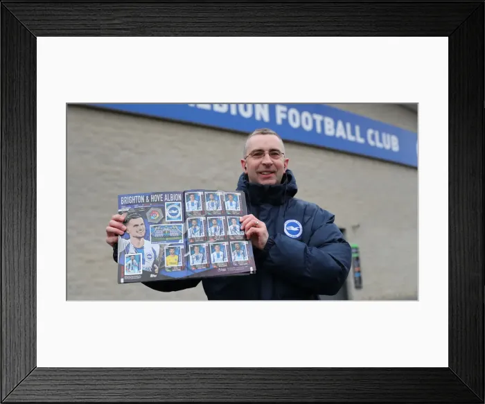 Framed Print : Premier League Showdown: Brighton & Hove Albion vs. Everton at American Express Community Stadium (29DEC18) Framed Print : Premier League Showdown: Brighton & Hove Albion vs. Everton at American Express Community Stadium (29DEC18)