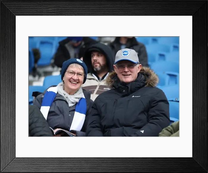 Framed Print : Premier League Showdown: Brighton & Hove Albion vs. Everton (29DEC18) - American Express Community Stadium