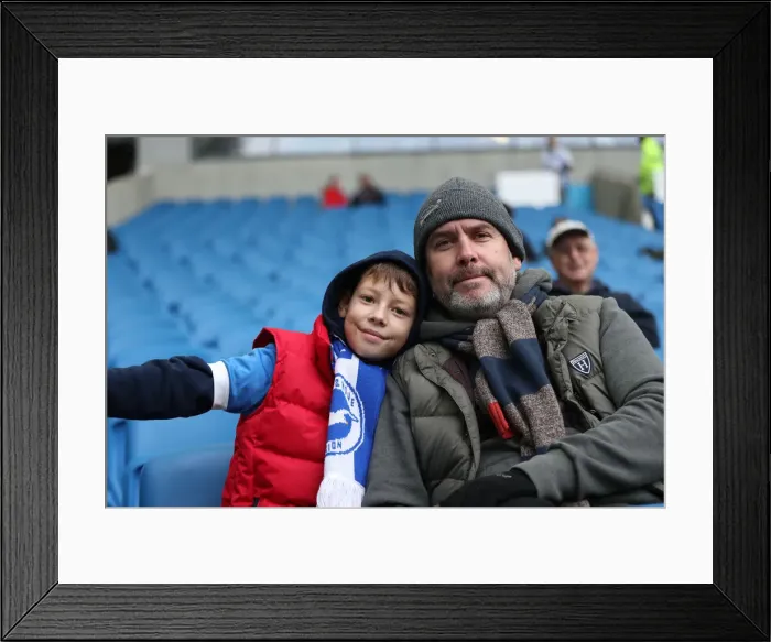Framed Print : Premier League Showdown: Brighton & Hove Albion vs. Everton at American Express Community Stadium (29DEC18) Framed Print : Premier League Showdown: Brighton & Hove Albion vs. Everton at American Express Community Stadium (29DEC18)