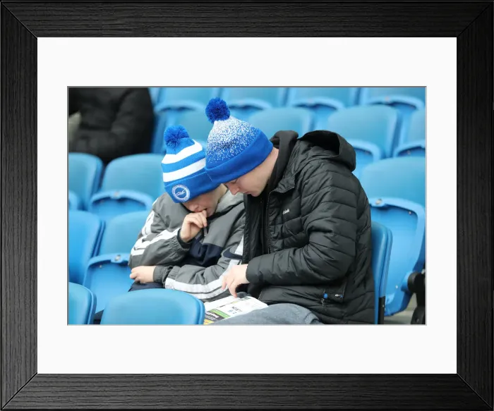 Framed Print : Brighton and Hove Albion vs. Everton: Premier League Battle at American Express Community Stadium (29DEC18) Framed Print : Brighton and Hove Albion vs. Everton: Premier League Battle at American Express Community Stadium (29DEC18)