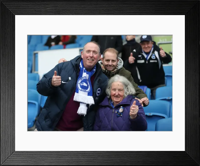 Framed Print : Premier League Showdown: Brighton & Hove Albion vs Everton at American Express Community Stadium (29DEC18) Framed Print : Premier League Showdown: Brighton & Hove Albion vs Everton at American Express Community Stadium (29DEC18)