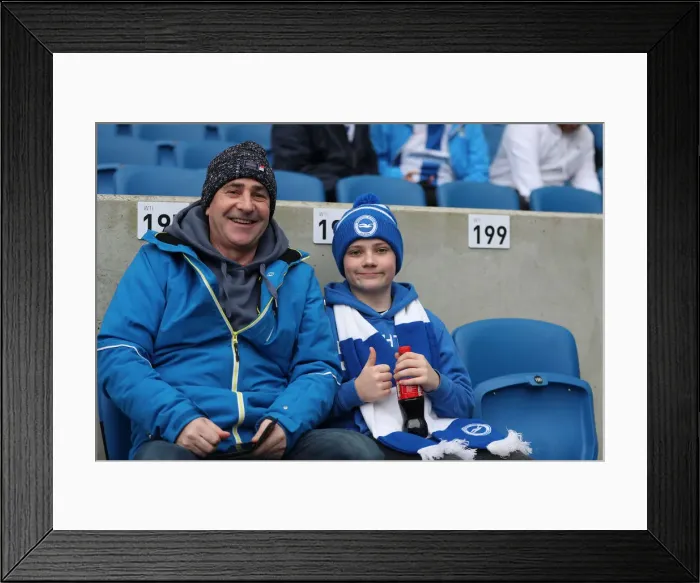 Framed Print : Premier League Showdown: Brighton & Hove Albion vs. Everton at American Express Community Stadium (29DEC18) Framed Print : Premier League Showdown: Brighton & Hove Albion vs. Everton at American Express Community Stadium (29DEC18)