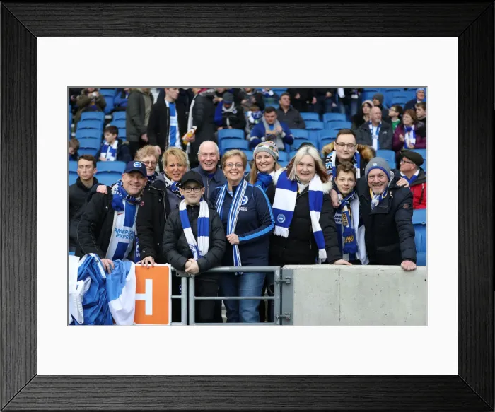 Framed Print : Premier League Showdown: Brighton & Hove Albion vs. Everton at American Express Community Stadium (29DEC18) Framed Print : Premier League Showdown: Brighton & Hove Albion vs. Everton at American Express Community Stadium (29DEC18)