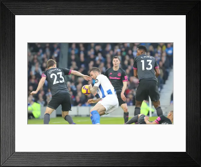 Framed Print : Premier League Showdown: Brighton & Hove Albion vs. Everton at American Express Community Stadium (29DEC18) Framed Print : Premier League Showdown: Brighton & Hove Albion vs. Everton at American Express Community Stadium (29DEC18)