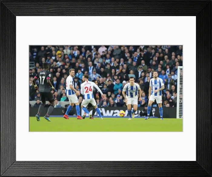 Framed Print : Premier League Showdown: Brighton & Hove Albion vs. Everton at American Express Community Stadium (29DEC18) Framed Print : Premier League Showdown: Brighton & Hove Albion vs. Everton at American Express Community Stadium (29DEC18)