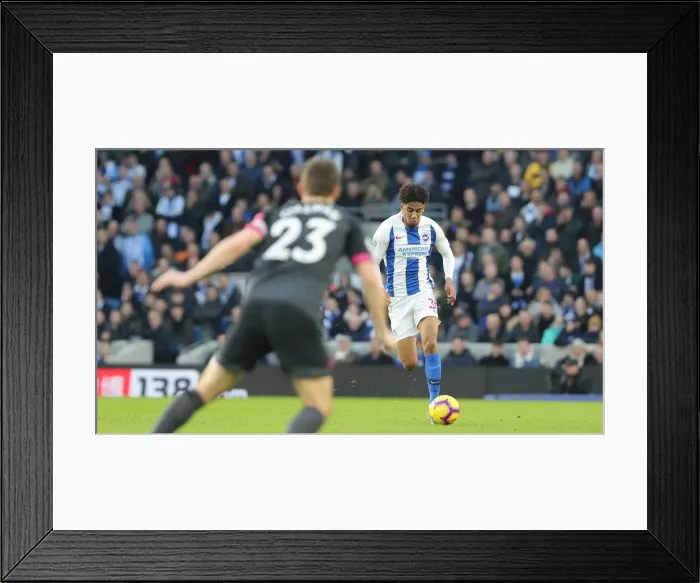 Framed Print : Premier League Showdown: Brighton & Hove Albion vs. Everton (29DEC18) - American Express Community Stadium Framed Print : Premier League Showdown: Brighton & Hove Albion vs. Everton (29DEC18) - American Express Community Stadium
