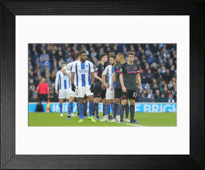 Framed Print : Premier League Showdown: Brighton & Hove Albion vs. Everton (29DEC18) - American Express Community Stadium Framed Print : Premier League Showdown: Brighton & Hove Albion vs. Everton (29DEC18) - American Express Community Stadium
