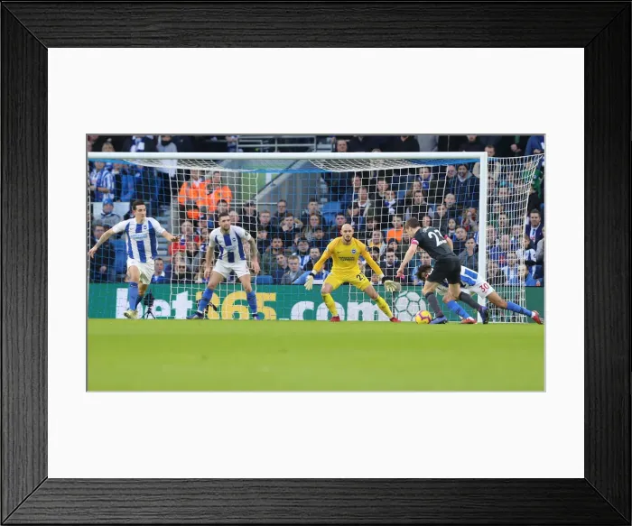 Framed Print : Premier League Showdown: Brighton & Hove Albion vs. Everton at American Express Community Stadium (29DEC18) Framed Print : Premier League Showdown: Brighton & Hove Albion vs. Everton at American Express Community Stadium (29DEC18)