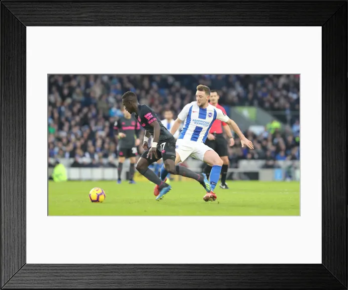 Framed Print : Premier League Showdown: Brighton & Hove Albion vs. Everton at American Express Community Stadium (29DEC18) Framed Print : Premier League Showdown: Brighton & Hove Albion vs. Everton at American Express Community Stadium (29DEC18)