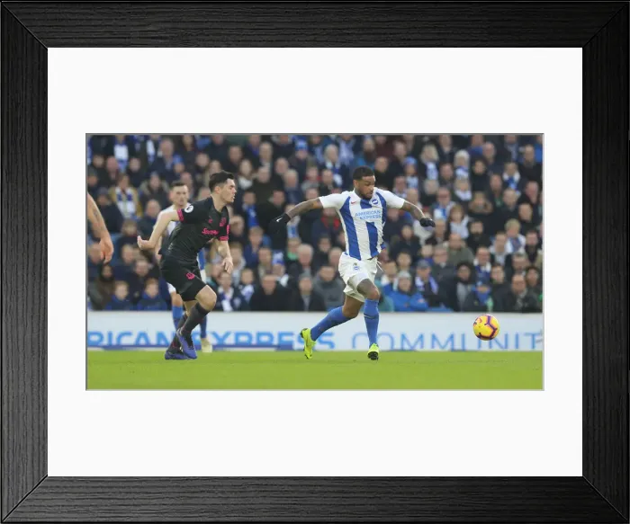 Framed Print : Brighton and Hove Albion vs. Everton: Premier League Battle at American Express Community Stadium (29DEC18) Framed Print : Brighton and Hove Albion vs. Everton: Premier League Battle at American Express Community Stadium (29DEC18)