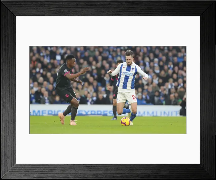 Framed Print : Brighton and Hove Albion vs. Everton: Premier League Showdown at American Express Community Stadium (29DEC18) Framed Print : Brighton and Hove Albion vs. Everton: Premier League Showdown at American Express Community Stadium (29DEC18)