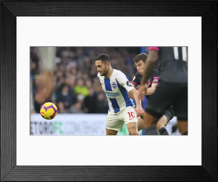 Framed Print : Premier League Showdown: Brighton & Hove Albion vs. Everton at American Express Community Stadium (29DEC18) Framed Print : Premier League Showdown: Brighton & Hove Albion vs. Everton at American Express Community Stadium (29DEC18)