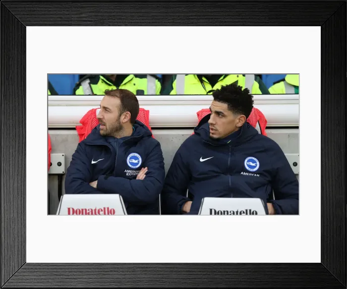 Framed Print : Premier League Showdown: Brighton & Hove Albion vs. Everton at American Express Community Stadium (29DEC18) Framed Print : Premier League Showdown: Brighton & Hove Albion vs. Everton at American Express Community Stadium (29DEC18)