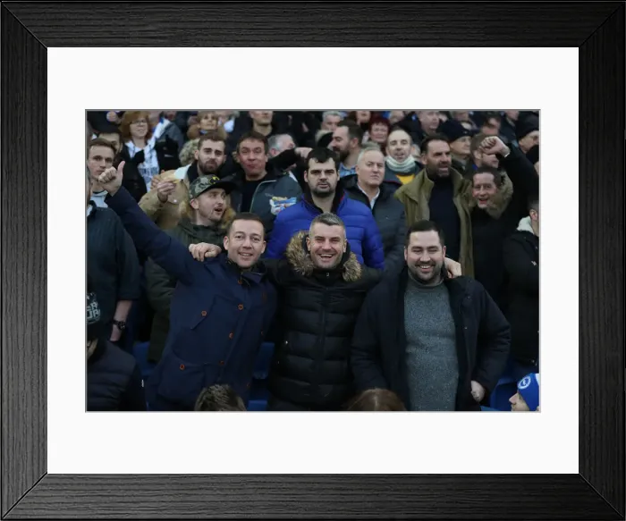 Framed Print : Premier League Showdown: Brighton & Hove Albion vs. Everton at American Express Community Stadium (29DEC18) Framed Print : Premier League Showdown: Brighton & Hove Albion vs. Everton at American Express Community Stadium (29DEC18)