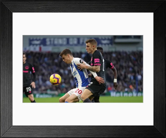 Framed Print : Premier League Showdown: Brighton & Hove Albion vs. Everton at American Express Community Stadium (29DEC18)