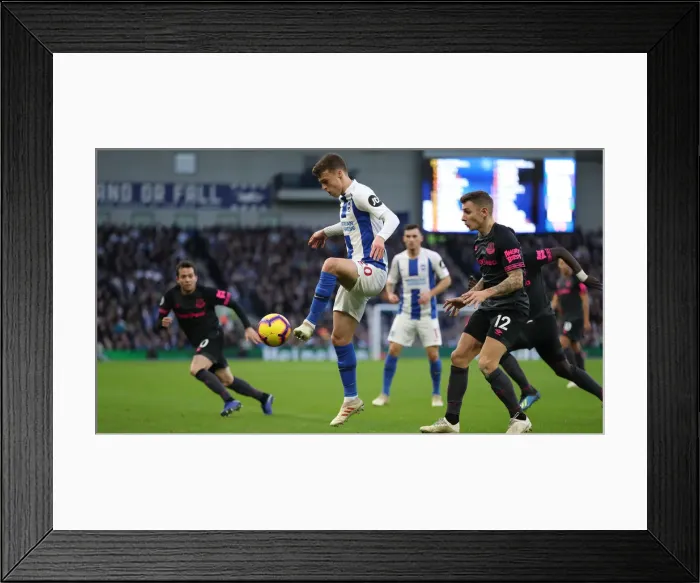 Framed Print : Brighton and Hove Albion vs. Everton: A Premier League Clash at American Express Community Stadium (29DEC18) Framed Print : Brighton and Hove Albion vs. Everton: A Premier League Clash at American Express Community Stadium (29DEC18)