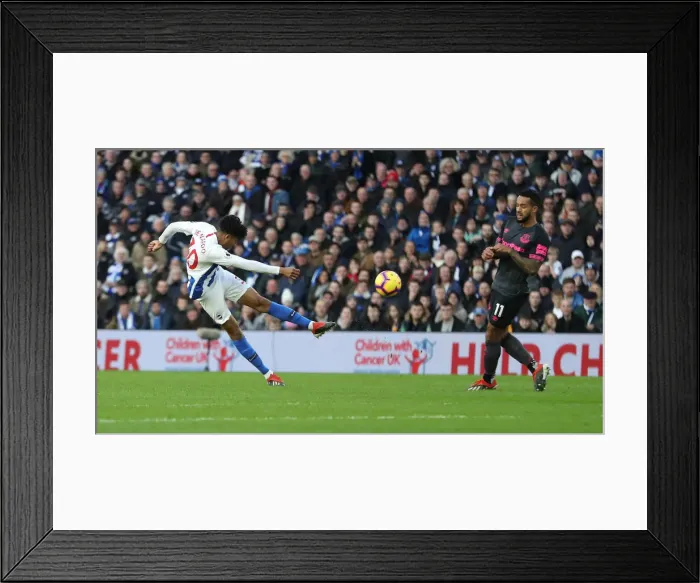 Framed Print : Premier League Showdown: Brighton & Hove Albion vs. Everton at American Express Community Stadium (29DEC18) Framed Print : Premier League Showdown: Brighton & Hove Albion vs. Everton at American Express Community Stadium (29DEC18)