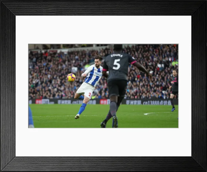 Framed Print : Brighton and Hove Albion vs. Everton: Premier League Battle at American Express Community Stadium (29DEC18)