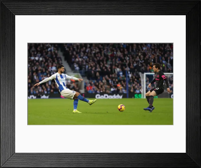 Framed Print : Brighton and Hove Albion vs. Everton: Premier League Battle at American Express Community Stadium (29DEC18) Framed Print : Brighton and Hove Albion vs. Everton: Premier League Battle at American Express Community Stadium (29DEC18)