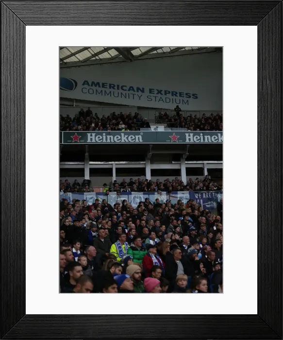 Framed Print : Premier League Showdown: Brighton & Hove Albion vs. Everton at American Express Community Stadium (29DEC18) Framed Print : Premier League Showdown: Brighton & Hove Albion vs. Everton at American Express Community Stadium (29DEC18)