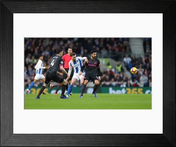 Framed Print : Premier League Showdown: Brighton & Hove Albion vs. Everton at American Express Community Stadium (29DEC18) Framed Print : Premier League Showdown: Brighton & Hove Albion vs. Everton at American Express Community Stadium (29DEC18)