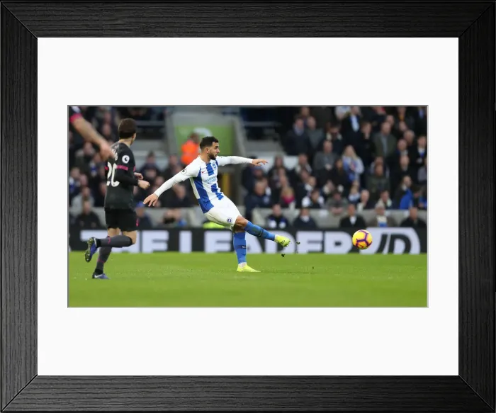 Framed Print : Brighton and Hove Albion vs. Everton: Premier League Battle at American Express Community Stadium (29DEC18) Framed Print : Brighton and Hove Albion vs. Everton: Premier League Battle at American Express Community Stadium (29DEC18)