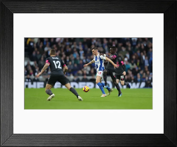 Framed Print : Premier League Showdown: Brighton & Hove Albion vs. Everton at American Express Community Stadium (29DEC18) Framed Print : Premier League Showdown: Brighton & Hove Albion vs. Everton at American Express Community Stadium (29DEC18)