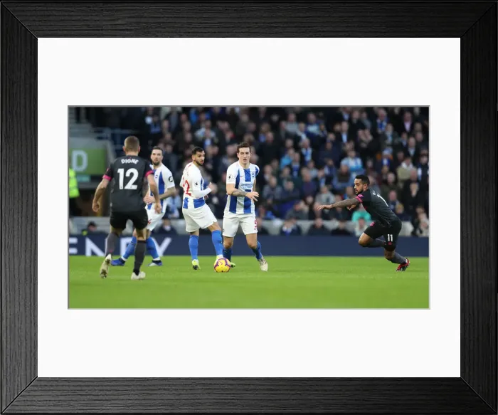 Framed Print : Brighton and Hove Albion vs. Everton: Premier League Battle at American Express Community Stadium (29DEC18) Framed Print : Brighton and Hove Albion vs. Everton: Premier League Battle at American Express Community Stadium (29DEC18)
