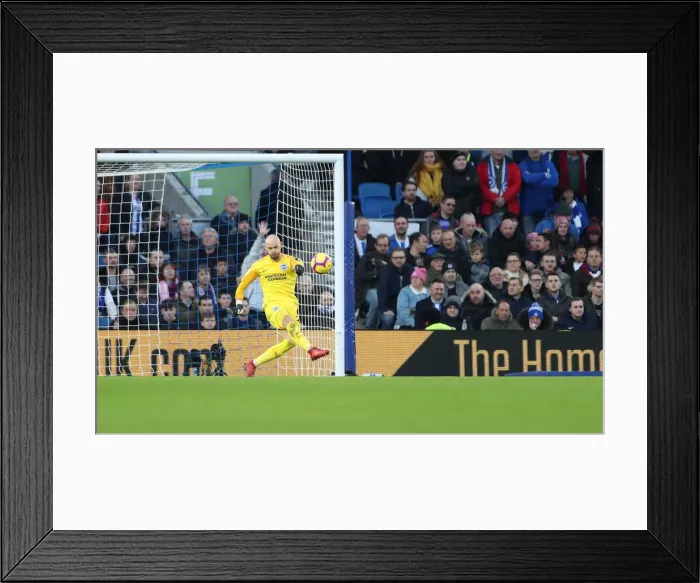 Framed Print : Premier League Showdown: Brighton & Hove Albion vs. Everton at American Express Community Stadium (29DEC18) Framed Print : Premier League Showdown: Brighton & Hove Albion vs. Everton at American Express Community Stadium (29DEC18)