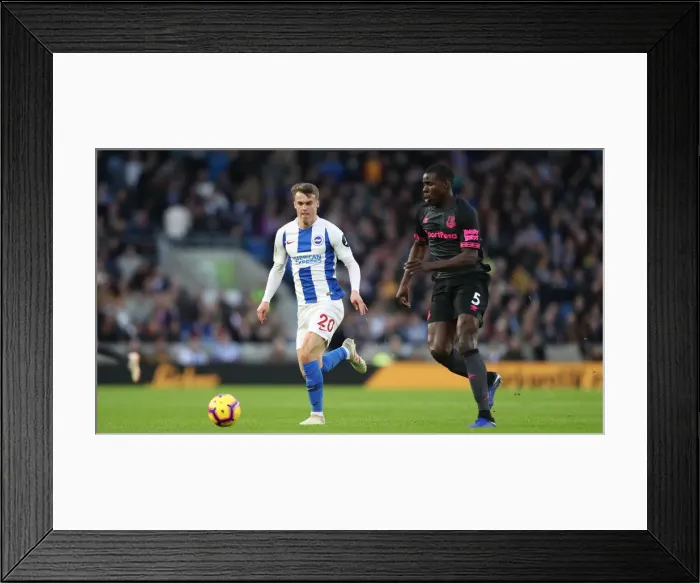 Framed Print : Premier League Showdown: Brighton & Hove Albion vs. Everton at American Express Community Stadium (29DEC18) Framed Print : Premier League Showdown: Brighton & Hove Albion vs. Everton at American Express Community Stadium (29DEC18)